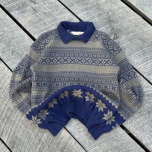Vintage 80s Wool Sweater